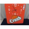 Image 1 : Fiberglass Orange Crush Clock 13"x15"