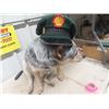 Image 1 : (ov) Shell Service Hat with 1920's Chauffeur MB Badge