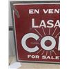 Image 2 : Vintage Porc. Lasalle Coke 32"x42"