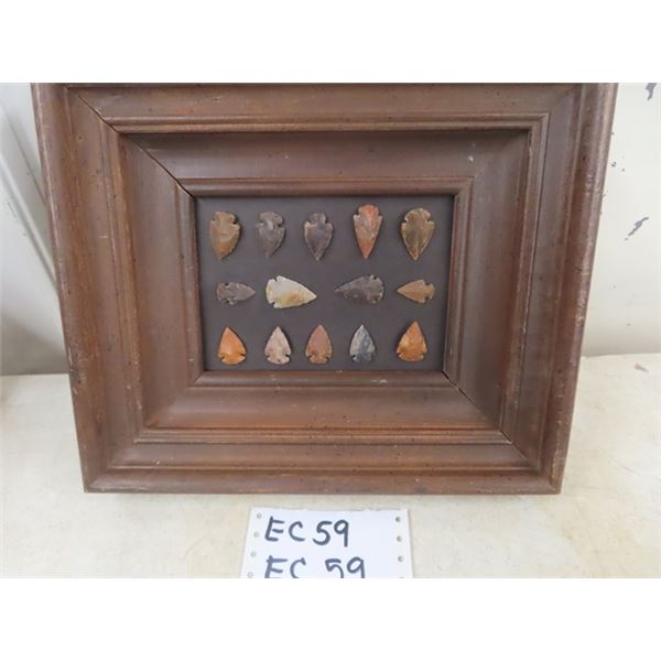 14 Framed Arrowheads