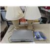 Image 1 : Samsung DVD/VHS Player, New Universal Remote,& 2 Lamps