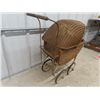 Image 2 : Vinage Metal & Wicker Stroller