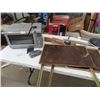 Image 1 : Breville Toaster oven, Vintage TV Trays, Stool Curling Broom, Viking Vacuum
