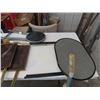 Image 2 : Breville Toaster oven, Vintage TV Trays, Stool Curling Broom, Viking Vacuum
