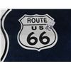 Image 3 : (ov) 2 - Metal Route 66 Sign 1) 12"x12" 1) 6"x6" Modern Mint