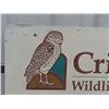 Image 2 : Metal Critical Wildlife Habitat Program Sign 30"x48"