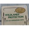 Image 2 : Metal Wildlands Protection Sign