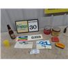 Image 1 : Fresco Number Calendar w/ extra set of numbers... Super Loto Open/Closed Sign, Tobacco Tins, Beep Gl