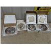 Image 1 : 4 Collectible Plates w/ Boxes and Certificates 3- 3D Norman Rockwell 1 - Birds