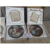 Image 3 : 4 Collectible Plates w/ Boxes and Certificates 3- 3D Norman Rockwell 1 - Birds