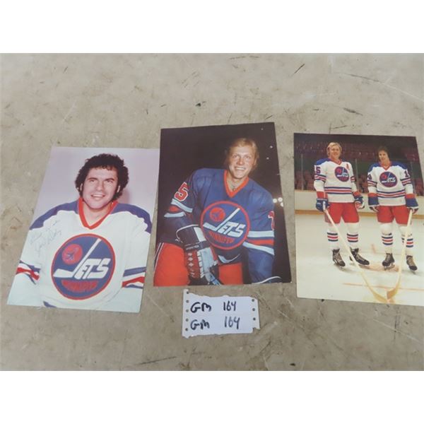 3 WPG Jets Photos 2 out of 3 w/ Autograph