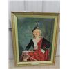 Image 1 : The Macdonald Lassie Advertising 22"x26" Cardboard w/ Natural Style Frame