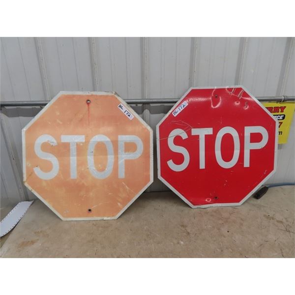 Traffic Stop Signs 24" Round