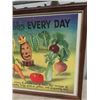 Image 3 : 1957 Dept. of Health  Framed Poster 20"x25.5"