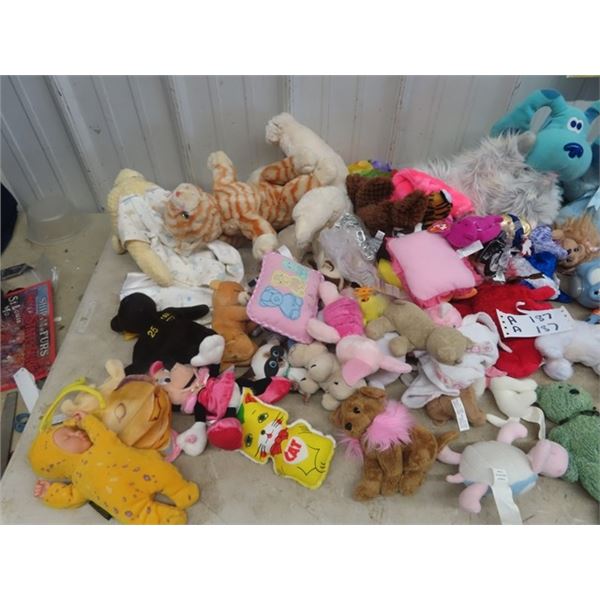 50 Stuffies TY Beanie Baby Disney Character plus more