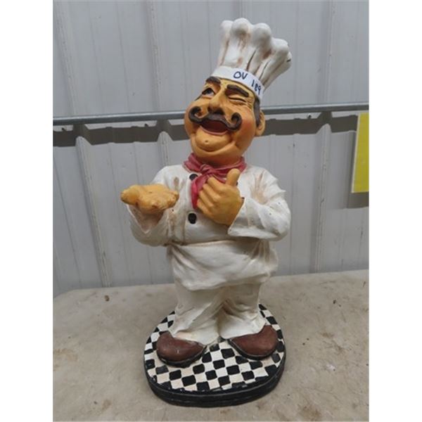 (ov) High QualityPlastic Mold Chef Greeter 29  T