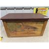 Image 1 : Wood Chest with Duck Display 16" x 29" x 15"