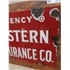 Image 4 : Porc. Western Assurance Co. Sign 11.5" x 17.5 "