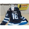 Image 3 : WPG Jets Jersey w/ Certificate of Authenticity sz XL autographed by Ladd #16