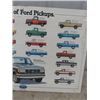 Image 3 : 1980 Ford Poster  70 Years of Pick ups 24" x 36"