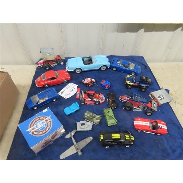 18 Car Toys - Various Brands