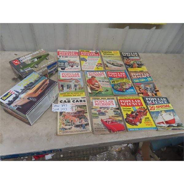 12 1950's Popular Mechanics Books