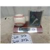 Image 1 : Roy Halladay Rookie Cared and Signed Baseball Faded Signature w/ Certificate of Verification