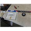 Image 3 : WPG Jets Game Used Hockey Stick Zach Bogosian w/ certificate of Authenticity & Autographed puck