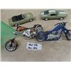 Image 3 : 5 Die Cast Toys - 3 Cars & 2 Motorcycles