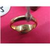 Image 2 : Mens 10 KT/ w 14KT  Insignia RIng- Size 9.5, Approx weight 6.78 Grams