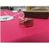 Image 3 : Mens 10 KT/ w 14KT  Insignia RIng- Size 9.5, Approx weight 6.78 Grams