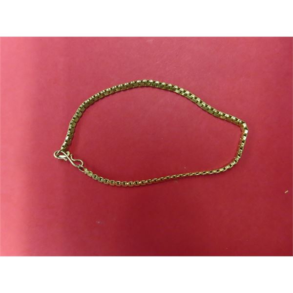 10 Kt Gold Bracelet Approx 4.26 Grams