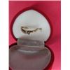 Image 1 : Ladies 10KT Gold Promise Ring w Small Diamond? Size 5.5 - 6??? Approx weight 1.70 Grams