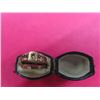 Image 1 : Super Vintage Great Grandma Bessies Gold- Unknow Karatt-Wedding Band Set w Rubies? Bands are cut w O