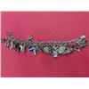 Image 1 : Sterling Silver Charm Bracelet  Loaded w Charms