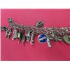 Image 3 : Sterling Silver Charm Bracelet  Loaded w Charms