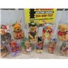 Image 3 : 18 Disney Winnie The Pooh 8" w Display & Storage Tub