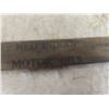 Image 2 : Vintage Red Indian Fuel Tank Wooden Measuring Stick