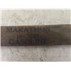 Image 3 : Vintage Red Indian Fuel Tank Wooden Measuring Stick