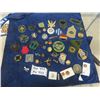 Image 1 : Approx 50 USA Military Badges & Patches WW2 , Modern Mix w Vintage