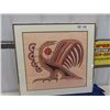 Image 1 : (PB) Framed Original Thunderbird Poster From Winnipeg PNIAI Art Exhibition (Informally Known as Grou