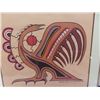 Image 2 : (PB) Framed Original Thunderbird Poster From Winnipeg PNIAI Art Exhibition (Informally Known as Grou