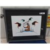 Image 1 : (PB) Framed Native Art By Collins Campbell 22" x 28"