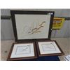 Image 1 : (PB)3 Pcs Native Art by Benjamin Chee Chee 1) 28" x 22" & 2) 16" x 44"