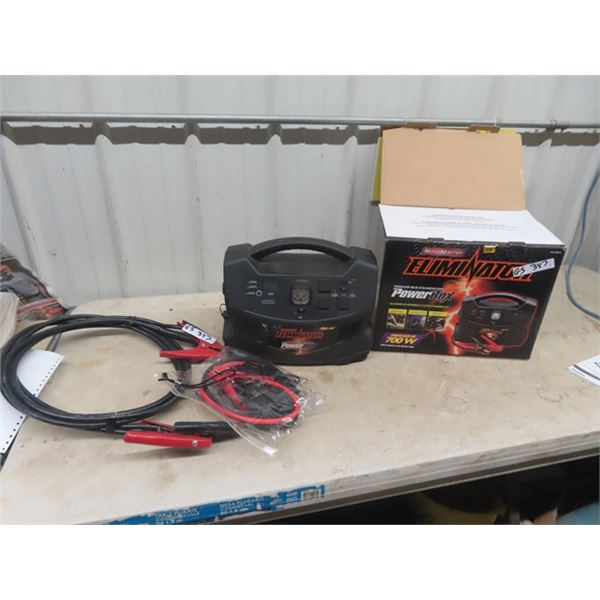 Moto Master 700 WATT Eliminator Power Box & Set of Booster Cables