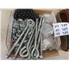 Image 2 : 3 Boxes Cable Tightener, Pulleys, Bearings, Eye Bolts, Roller Chain Plus