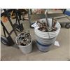 Image 1 : 2 Pails of Leg Bolts 12" Long