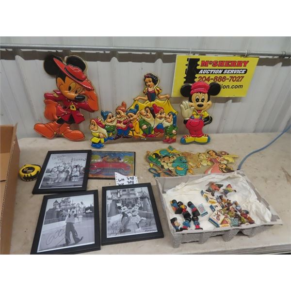 Disney Picture's, Displays, Ornaments, Last Picture Autographed by JARED