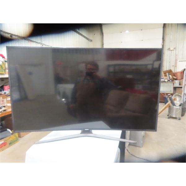 Samsung 55  Curved TV- No Remote, Model # UN55MU6500FXZC