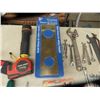 Image 3 : Assoreted Wrenches, Screwdrivers, Tools, Tape Measures & More